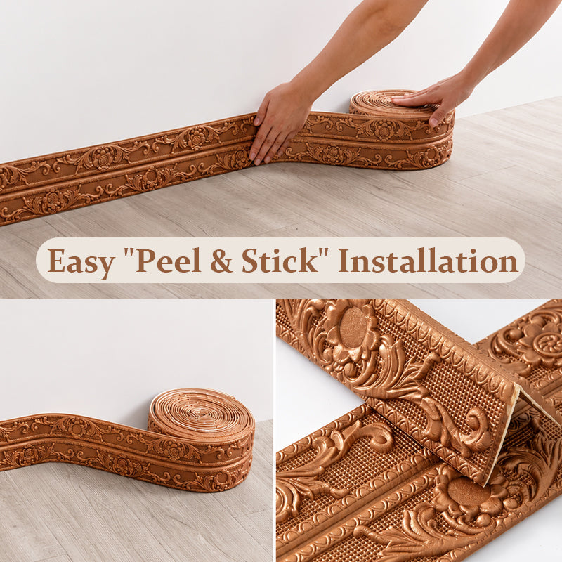 Self-Adhesive Vintage Trim for Walls, Mirrors and Furniture