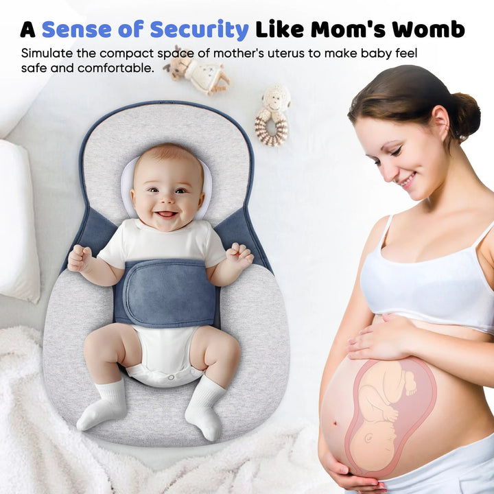 Elevated Anti-Reflux Baby and Infant Bed