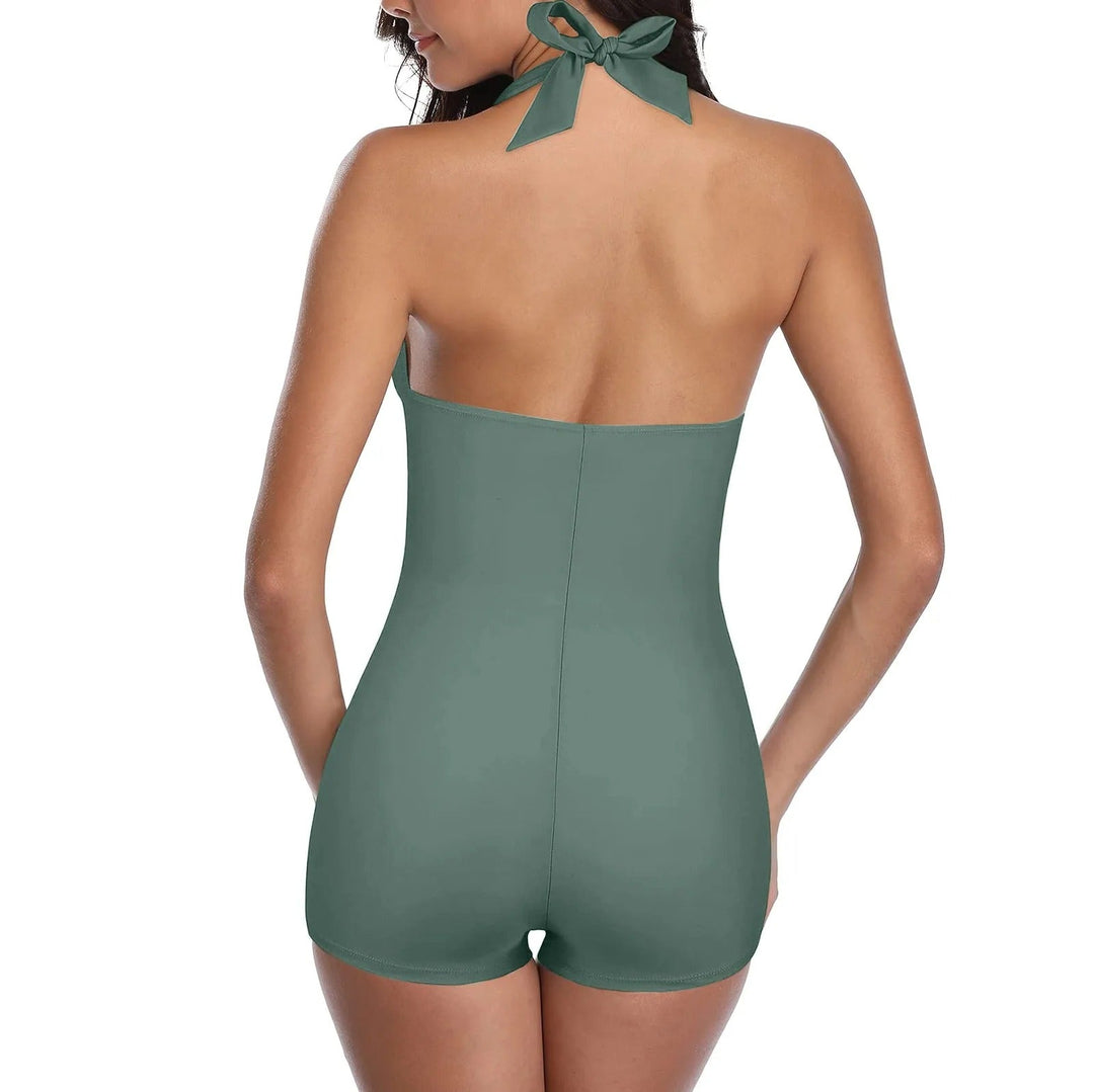 Women's Backless Swimsuit with Padded Cups – Zaya