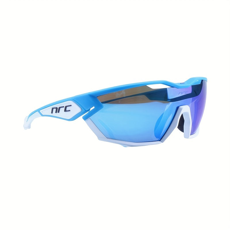 Polycarbonate Cycling Glasses with 3 Lenses – Windproof Glasses for Cycling, Running and Outdoor Activities