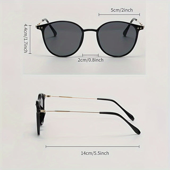 Elegant Sunglasses for Women – Combination of Metal and Plastic for Sunny Days