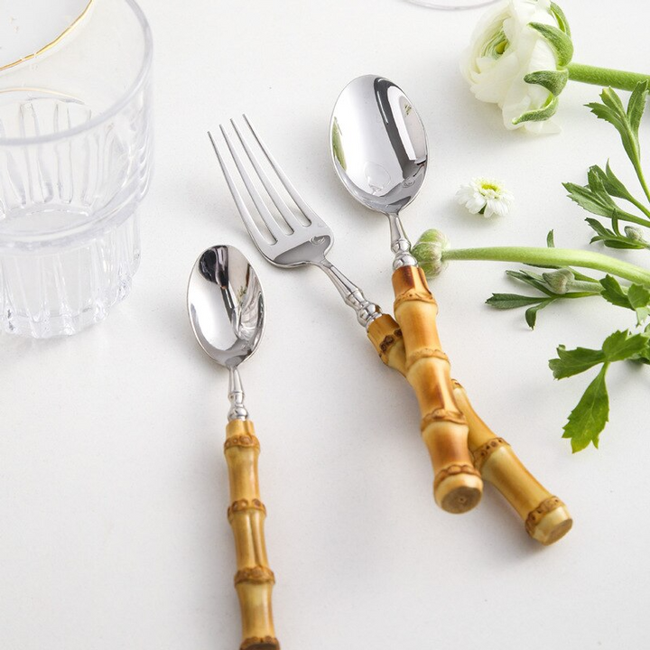 Natural Bamboo Cutlery Set