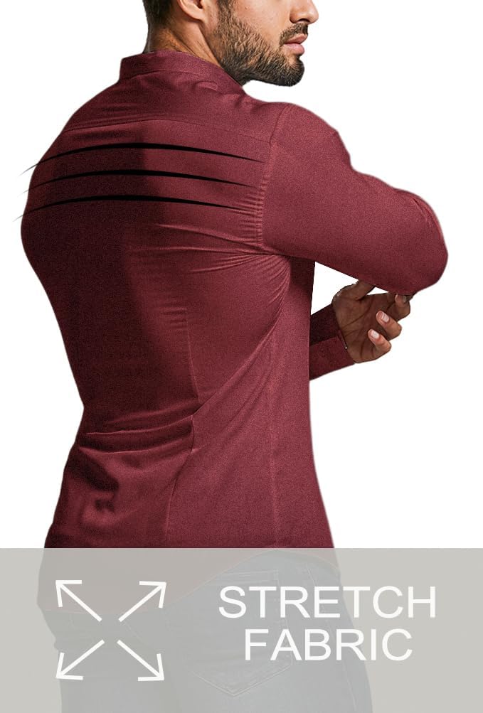 Men's Slim-Fit Shirt for Spring 2026 – Crease-Resistant – David
