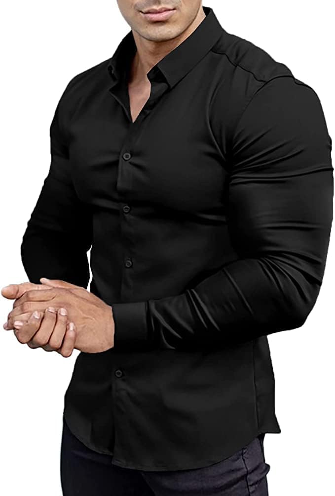 Men's Slim-Fit Shirt for Spring 2026 – Crease-Resistant – David