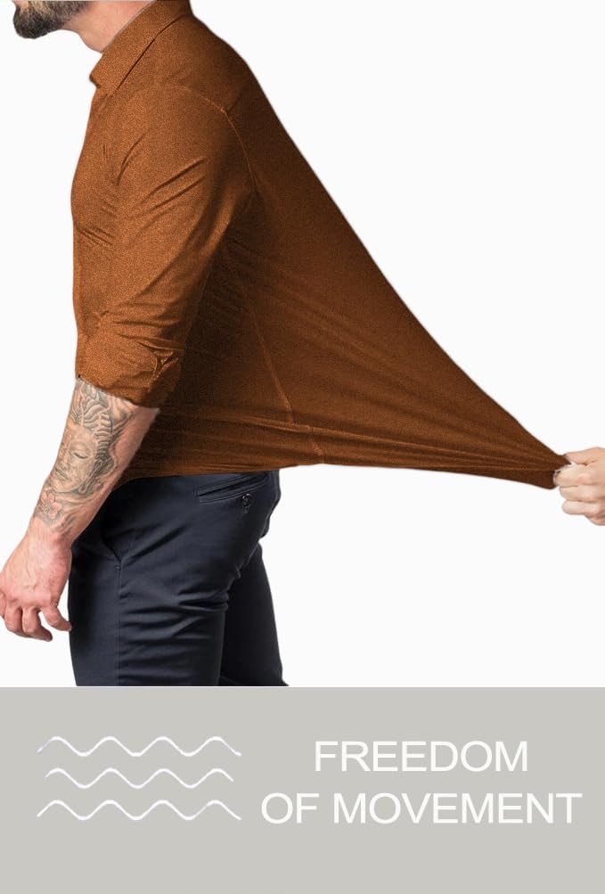 Men's Slim-Fit Shirt for Spring 2026 – Crease-Resistant – David