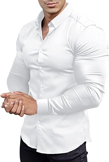 Men's Slim-Fit Shirt for Spring 2026 – Crease-Resistant – David