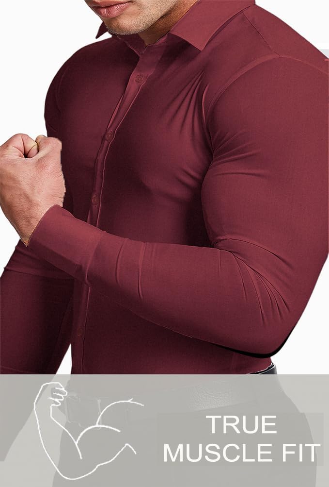 Men's Slim-Fit Shirt for Spring 2026 – Crease-Resistant – David