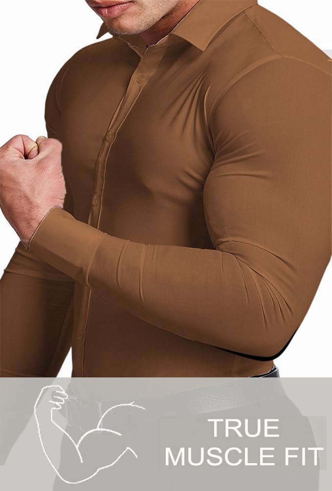 Men's Slim-Fit Shirt for Spring 2026 – Crease-Resistant – David