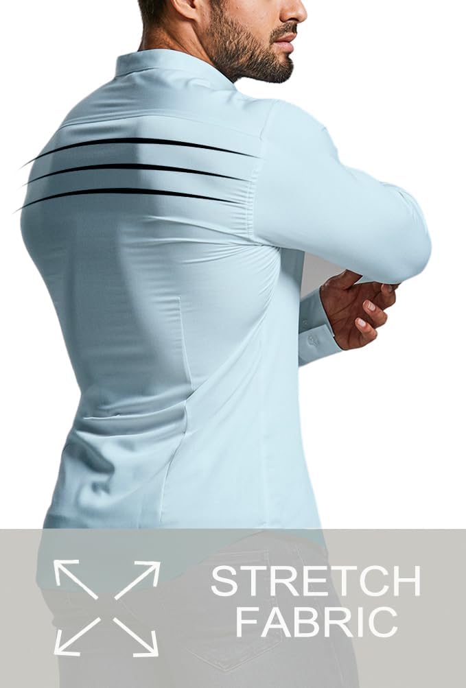 Men's Slim-Fit Shirt for Spring 2026 – Crease-Resistant – David