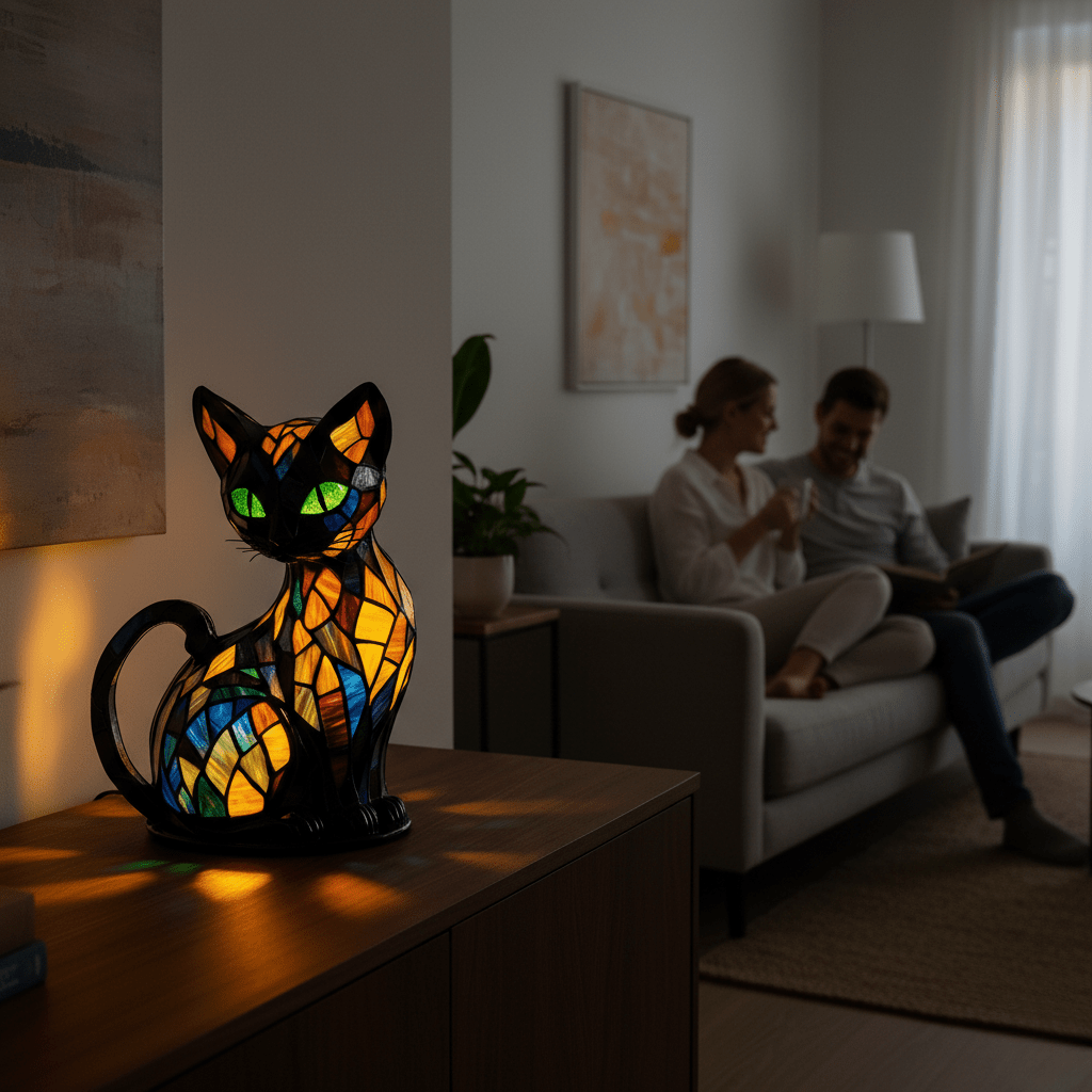 FELILUX – Playful LED Cat Night Light with Gentle Ambient Light