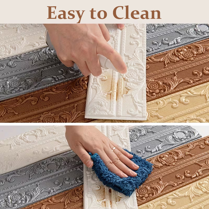 Self-Adhesive Vintage Trim for Walls, Mirrors and Furniture