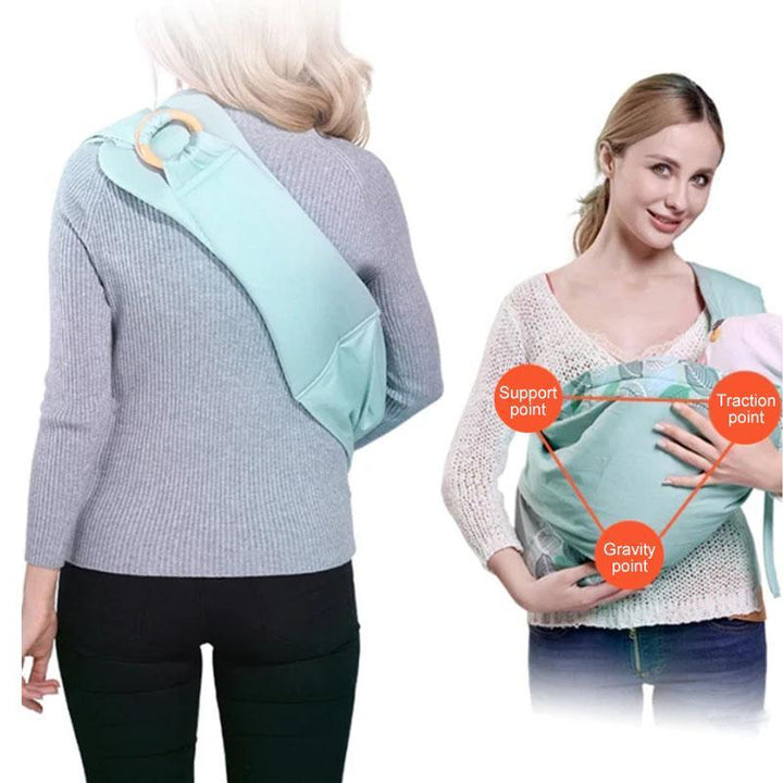 Multifunctional Baby Carrier with Nursing Function in Cotton – 0 to 36 Months