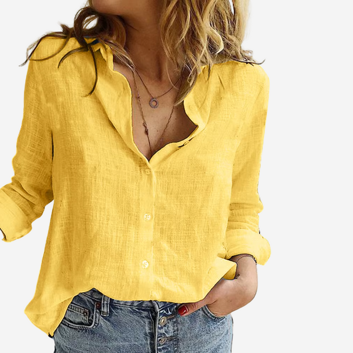 Femke – Linen Blouse for women