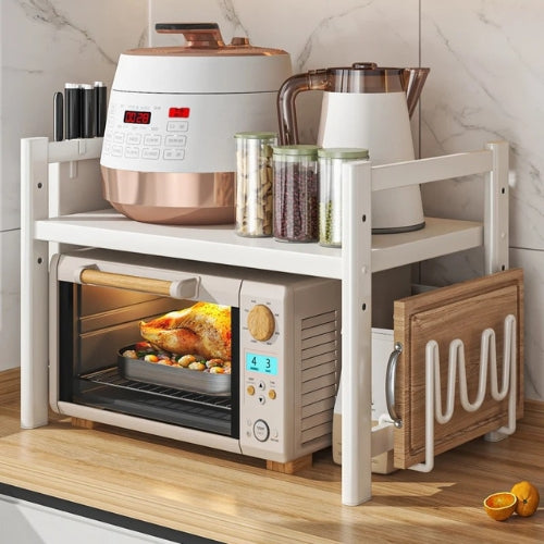 Kitchen Microwave Shelf Multi-Tier Spice Organiser Rust-Resistant – CookRack