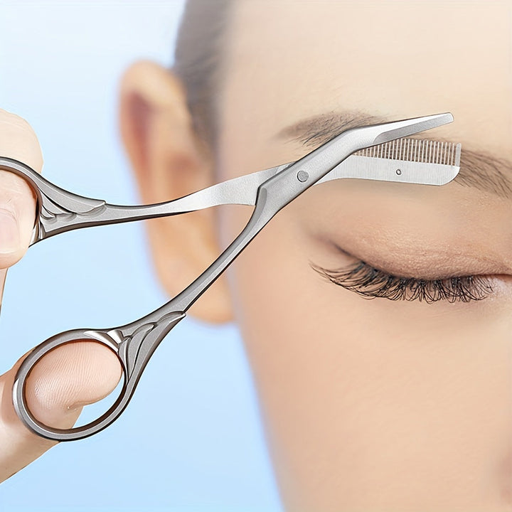 Eyebrow Scissors with Comb – Hygienic and Effective