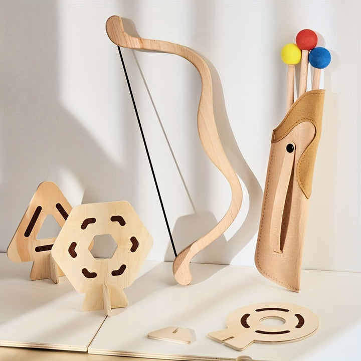 Bow and Arrow Set for Young Archers – Educational and Fun Toy