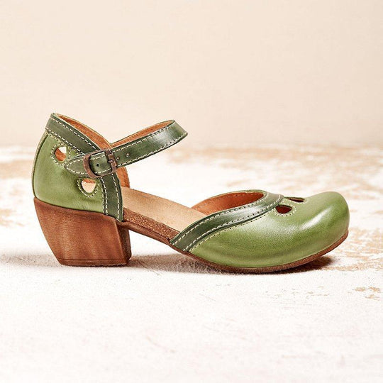 Verona Retro Heel Sandals