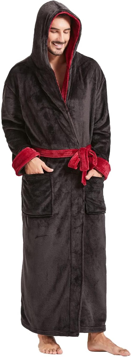 Men's Lightweight Fleece Summer Dressing Gown – James