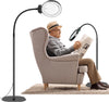 Full-Field Magnifying Lens with LED Light – Hands-Free Reading Aid for Books, Crafts and Hobbies