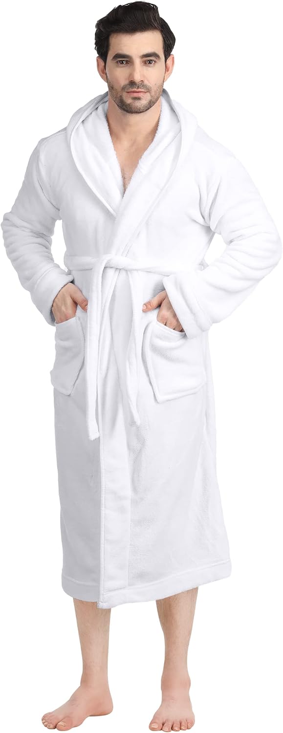 Men's Lightweight Fleece Summer Dressing Gown – Harry