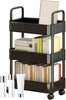 Rolling Utility Trolley with Wheels and Handle – Veyora