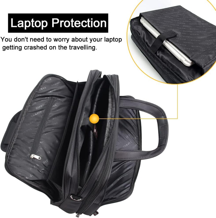 Men's Canvas Laptop and Business Bag