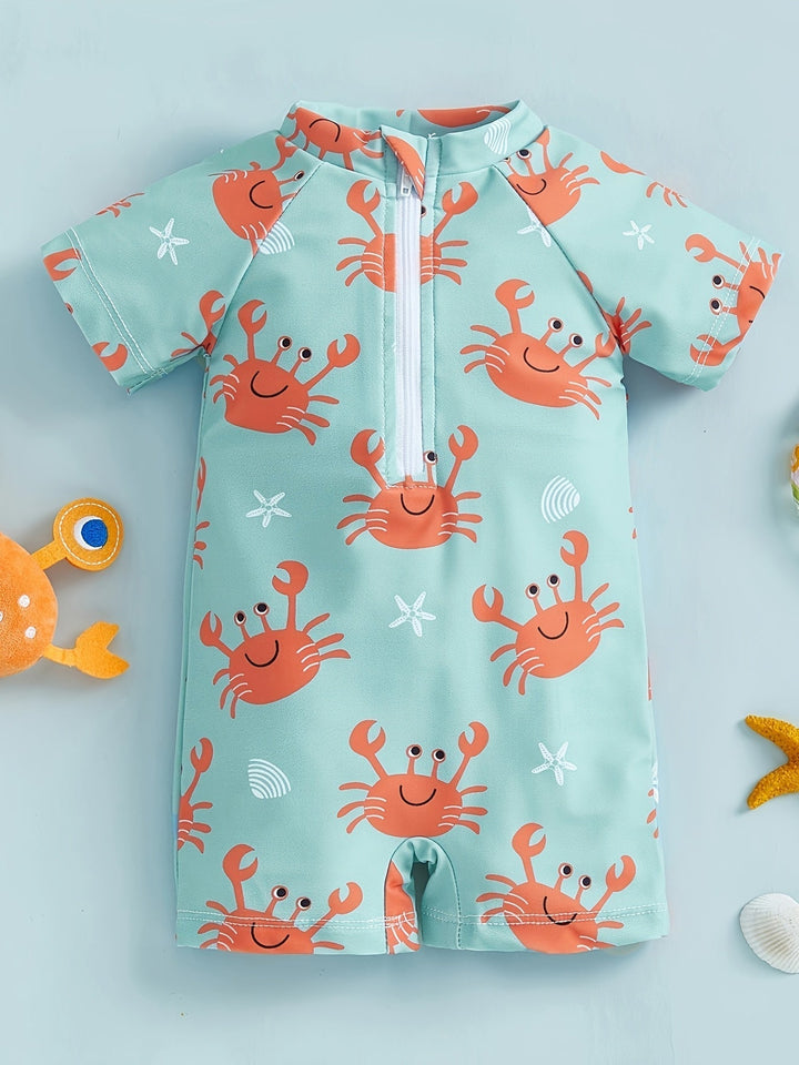 UV Swimsuit for Kids – Comfortable One-Piece for Sun Fun and Splashing