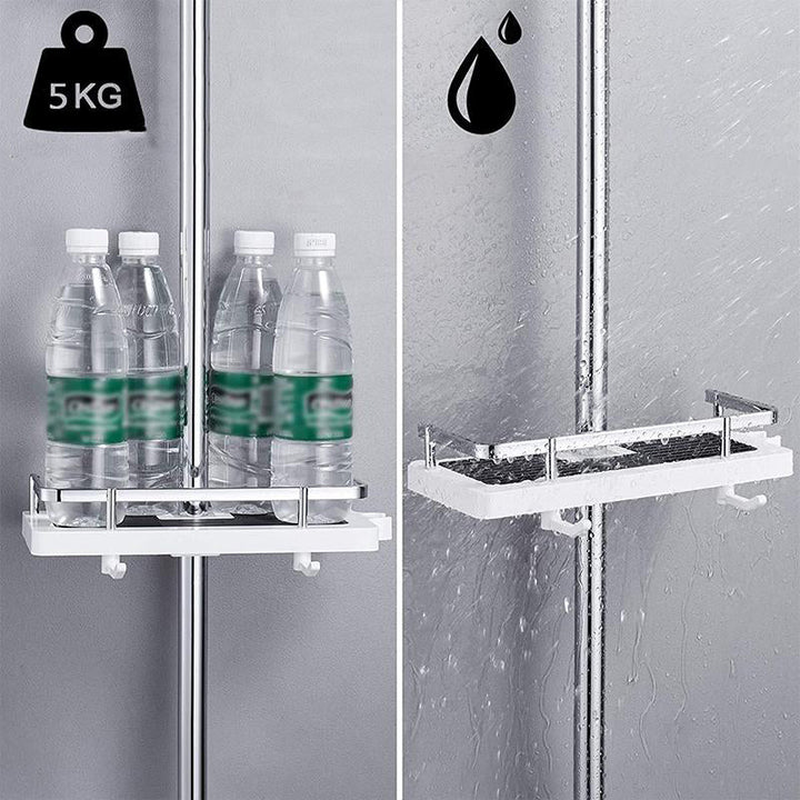 OrganizeMate - Elegant Shower Caddy for Maximum Convenience