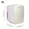 ChillMate 8L Mini Fridge – Energy-Efficient with Glass Door