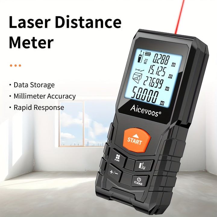 Compact Laser Measure – Precise and Rugged Measuring Tool