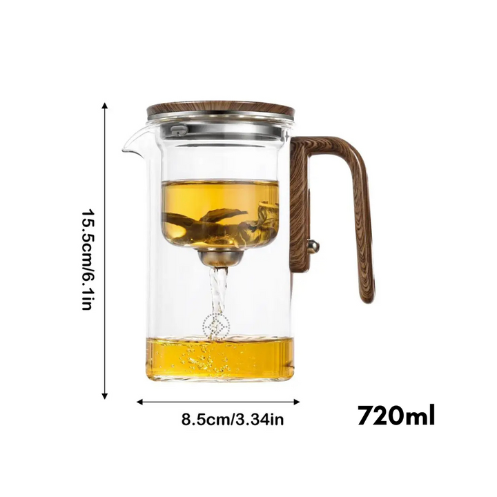 Elegant Transparent Teapot – ClearBrew
