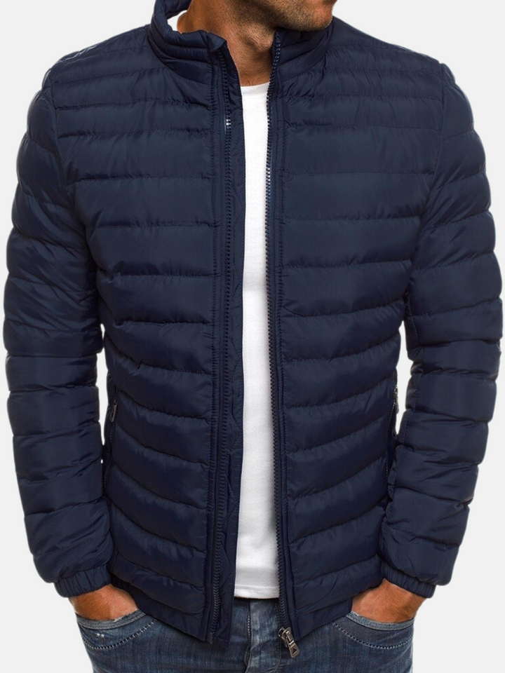 Men's Quilted Jacket with Fitted Cut – Dorian