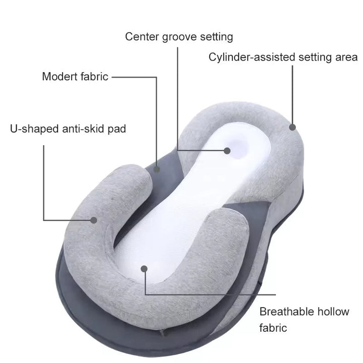 Elevated Anti-Reflux Baby and Infant Bed