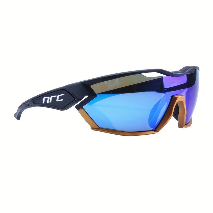 Polycarbonate Cycling Glasses with 3 Lenses – Windproof Glasses for Cycling, Running and Outdoor Activities