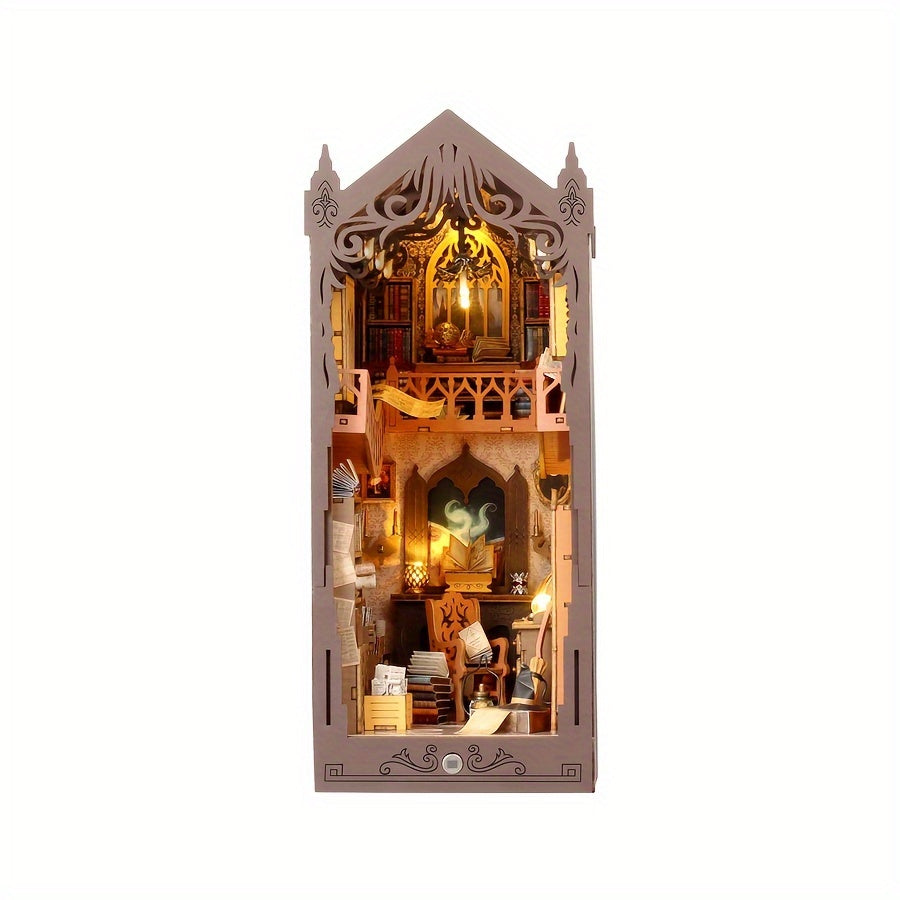 Magical Book House – 3D Wooden Puzzle for Creative Builders