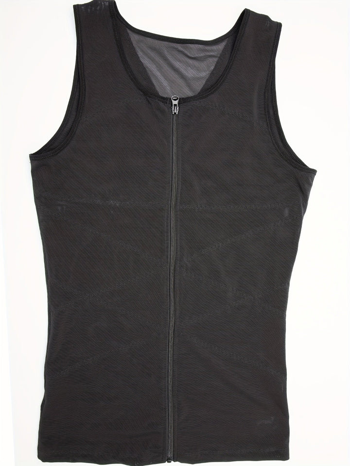 Men's Shapewear Tank Top Tummy Control Sleeveless Vest