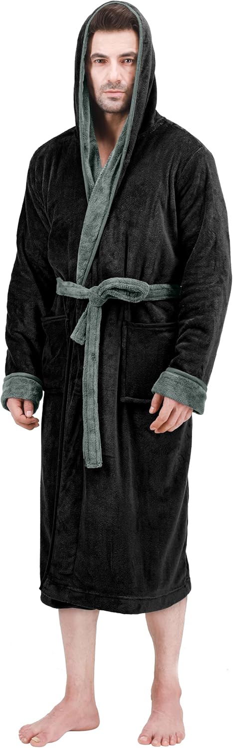 Men's Lightweight Fleece Summer Dressing Gown – Harry