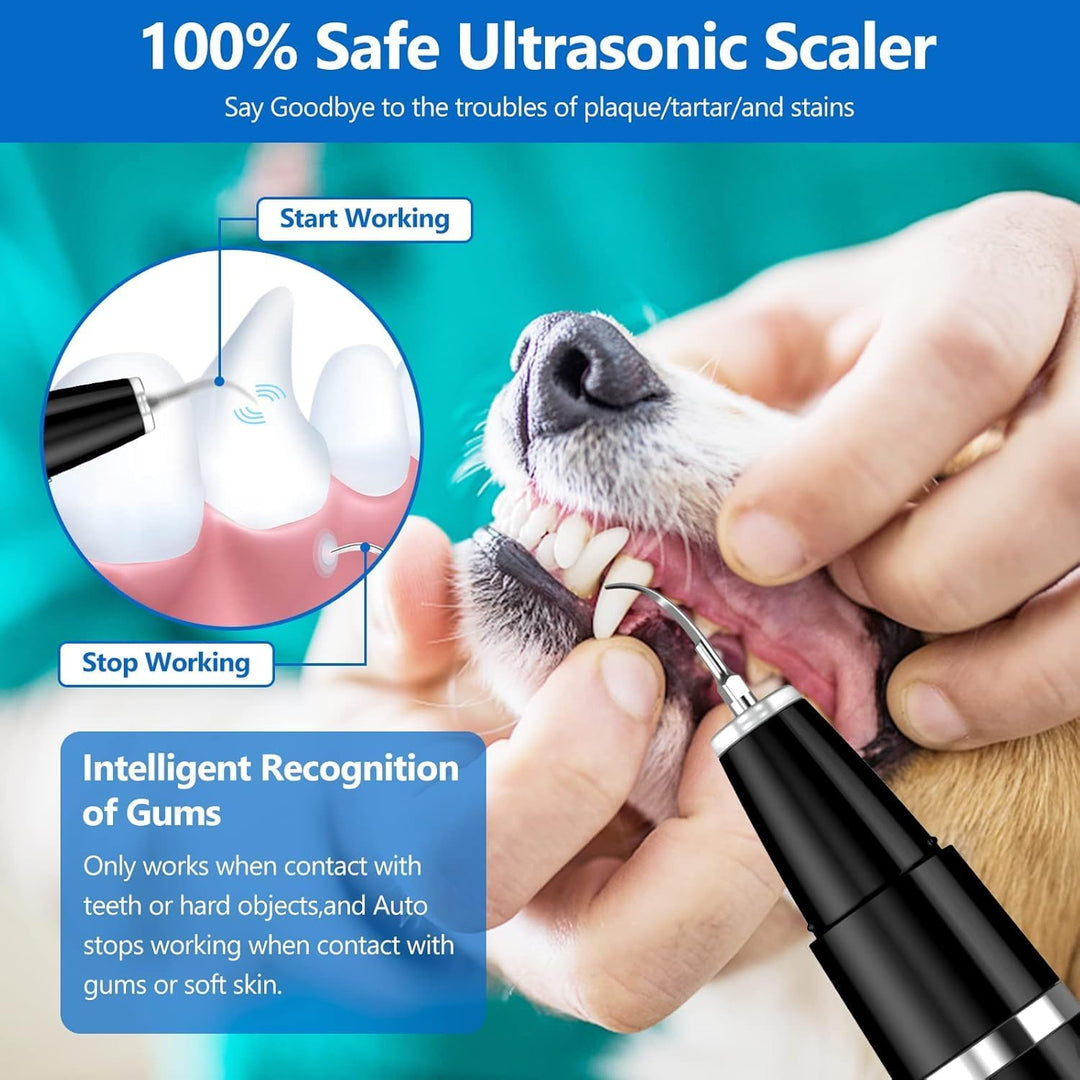 Tartar Remover for Pets - Ultrasonic Electric Toothbrush