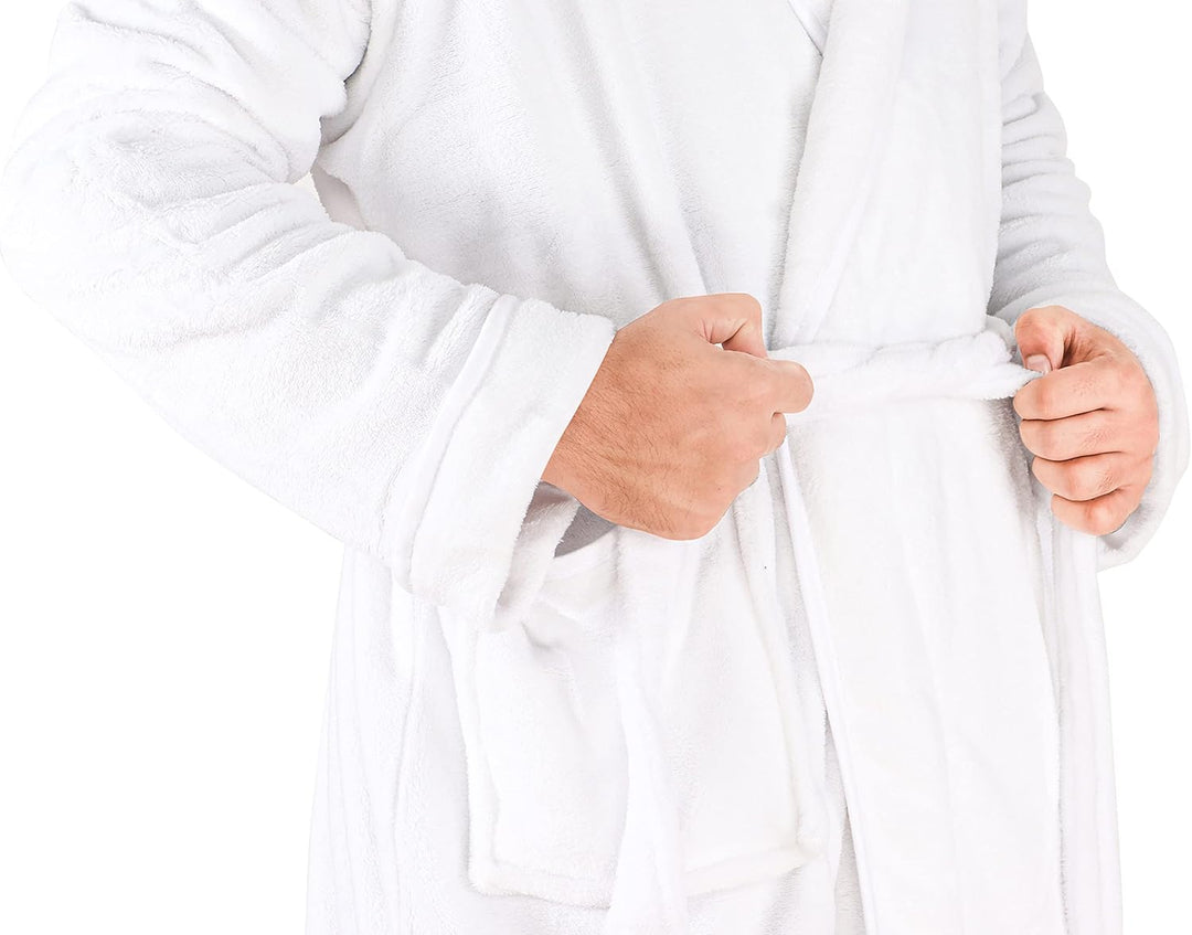 Men's Lightweight Fleece Summer Dressing Gown – Harry