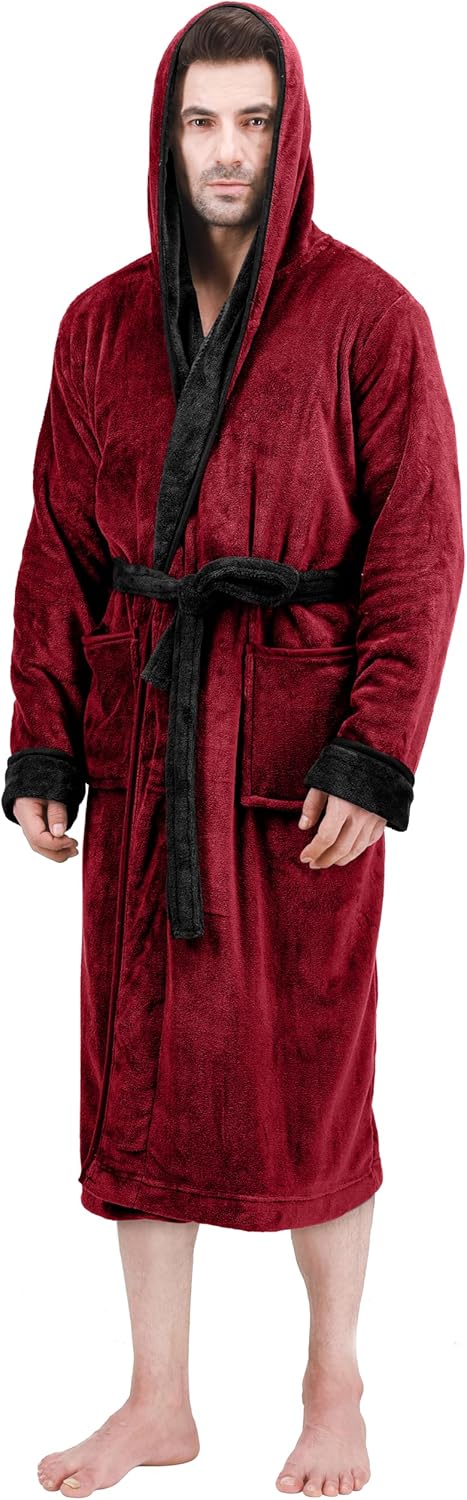 Men's Lightweight Fleece Summer Dressing Gown – Harry