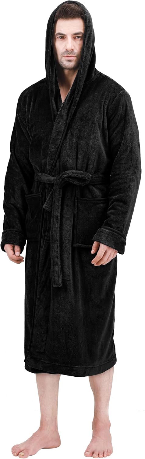 Men's Lightweight Fleece Summer Dressing Gown – Harry