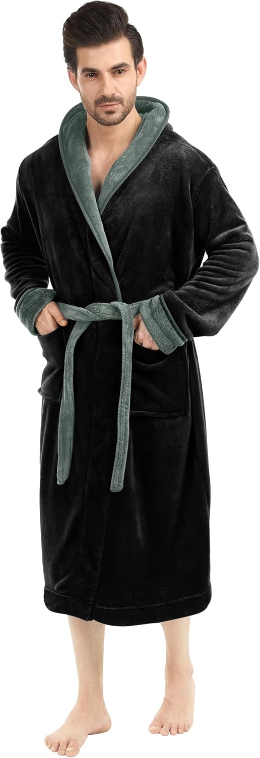 Men's Lightweight Fleece Summer Dressing Gown – Harry