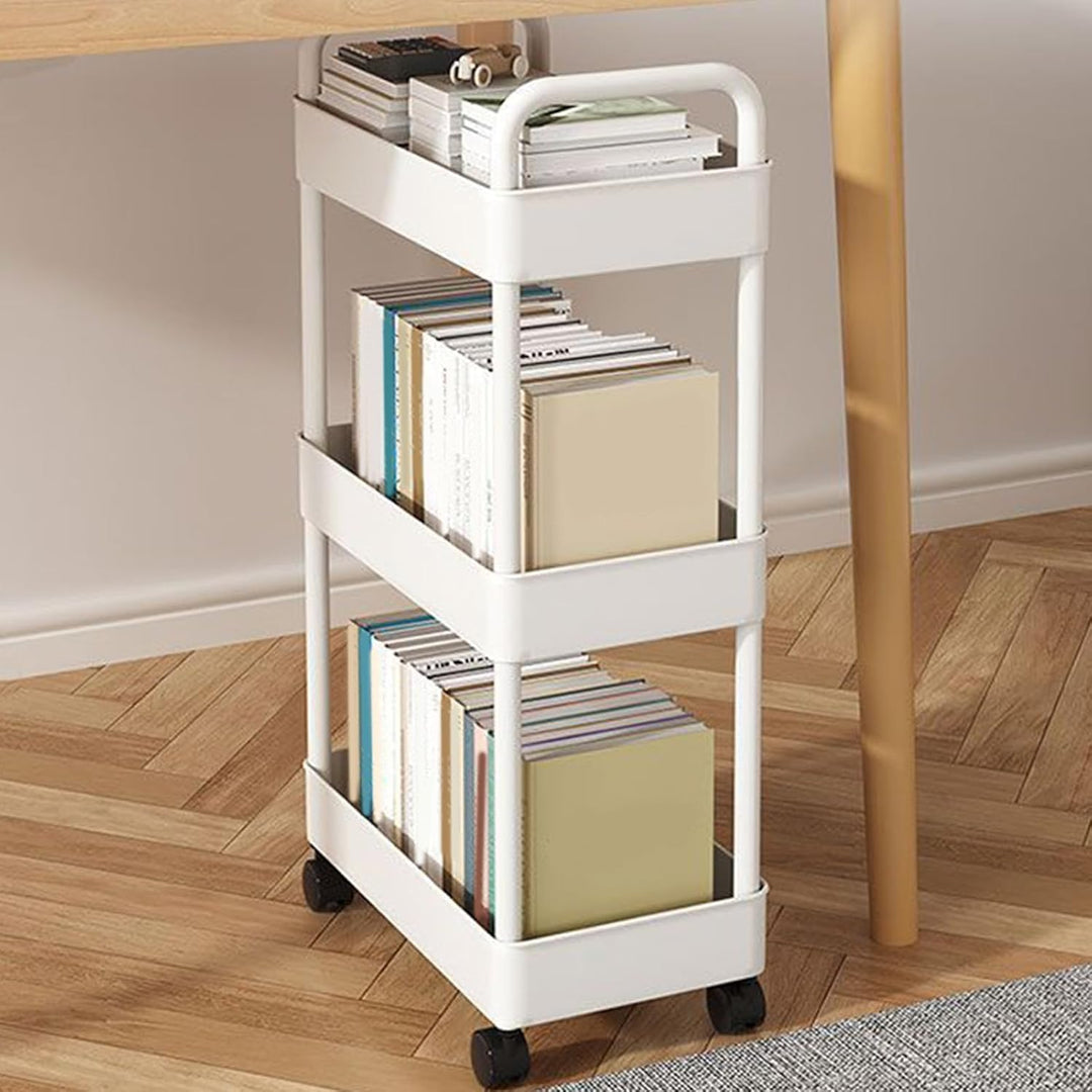 Rolling Utility Trolley with Wheels and Handle – Veyora