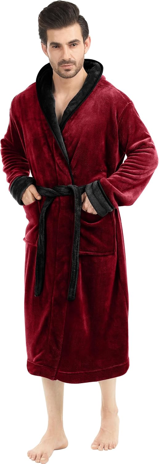 Men's Lightweight Fleece Summer Dressing Gown – Harry