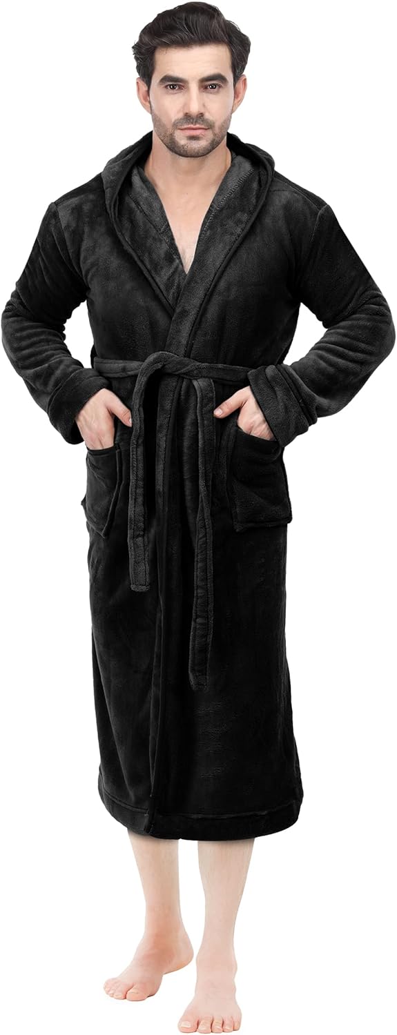 Men's Lightweight Fleece Summer Dressing Gown – Harry