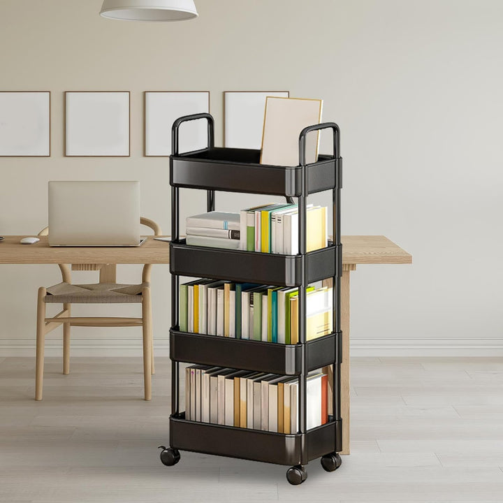 Rolling Utility Trolley with Wheels and Handle – Veyora