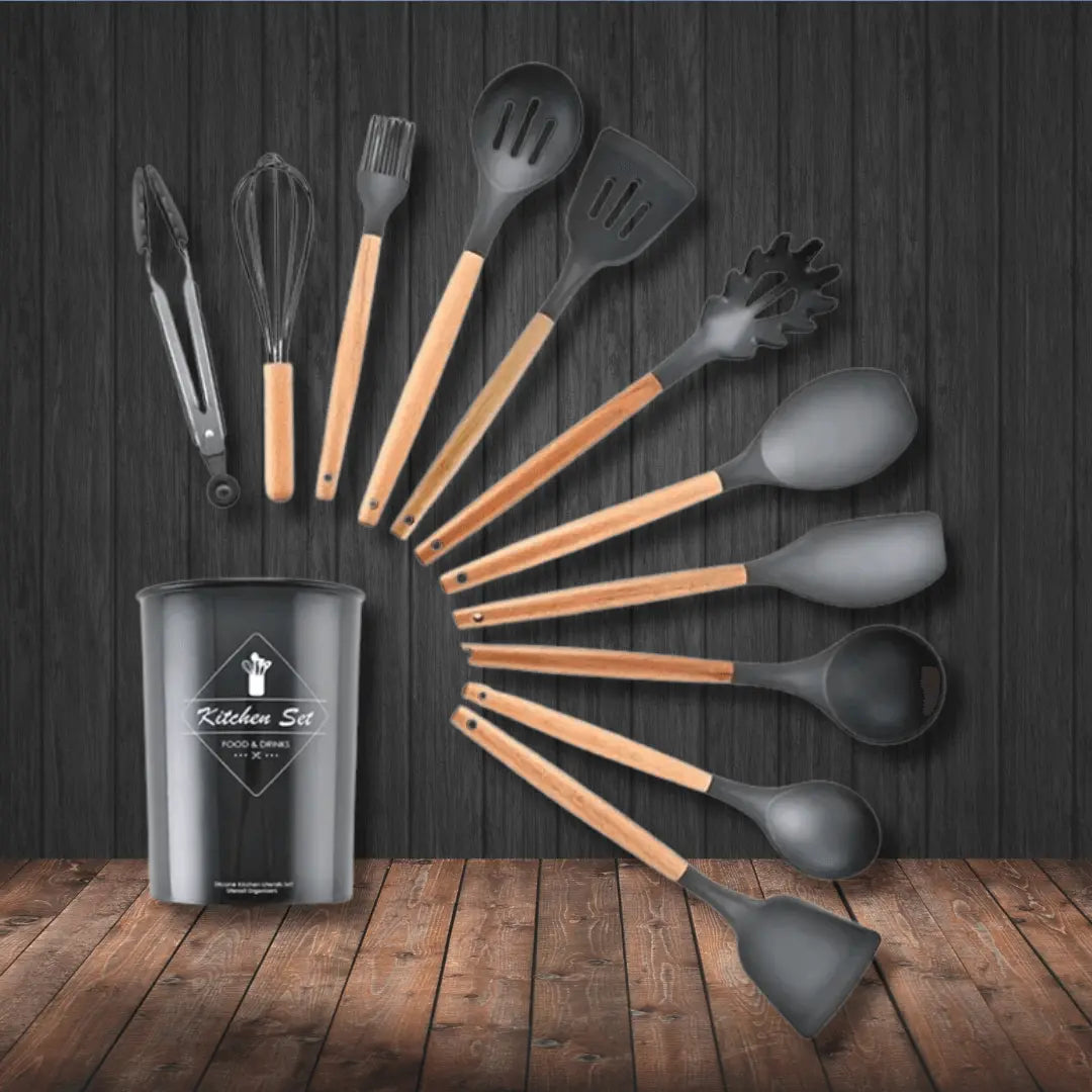 Silicone Kitchen Utensil Set - FlexiChef