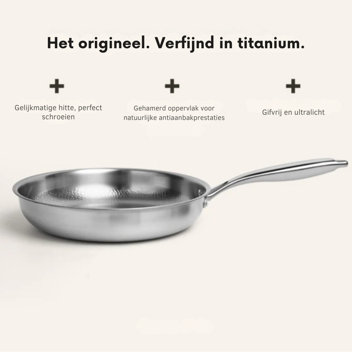 Titanium Wok with Flat Bottom – Sustainable and Safe Cookware for Healthy Cooking