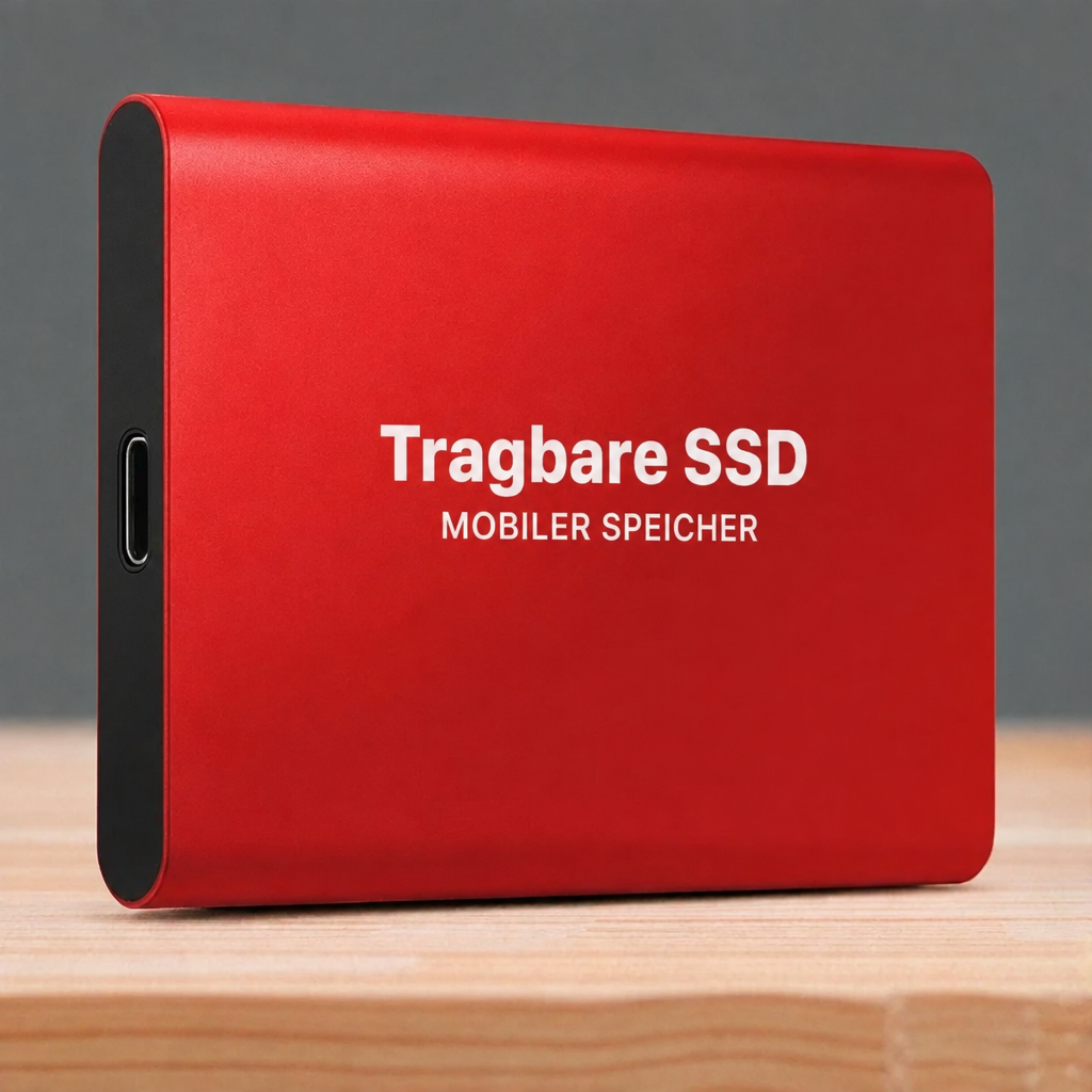 Portable 30 TB SSD with Rugged Casing