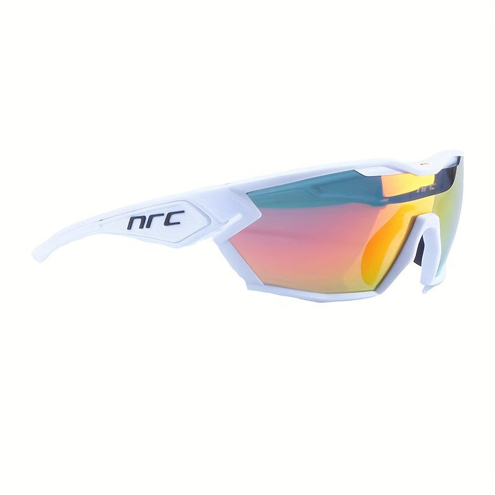 Polycarbonate Cycling Glasses with 3 Lenses – Windproof Glasses for Cycling, Running and Outdoor Activities